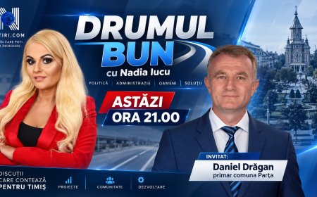 În această seară, de la ora 21:00, „Drumul Bun”, cu Nadia Iucu!