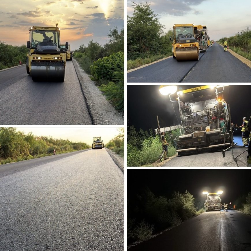 DN 59B intră în etapa finală a lucrărilor