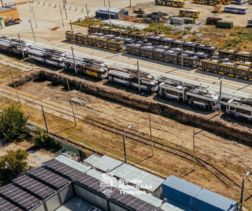 Noua hală pentru tramvaiele din Timișoara prinde contur