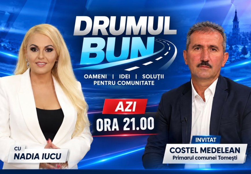 Costel Medelean vine la Drumul Bun