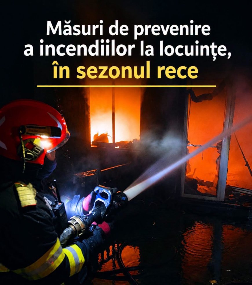 ISU Hunedoara: Atenție la sursele de încălzire! Recomandări pentru prevenirea incendiilor în sezonul rece