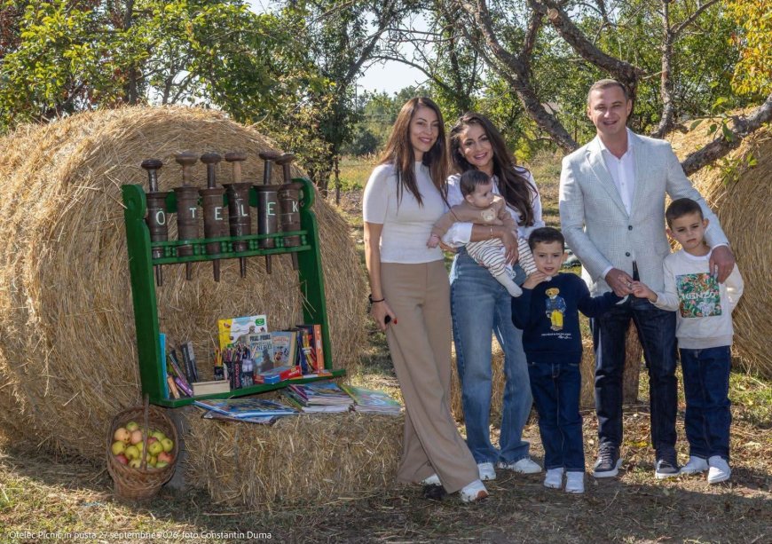 A lăsat pentru câteva ore agitația din fruntea CJ Timiș. Alfred Simonis, la picnic în Otelec, alături de soție și cei trei copii