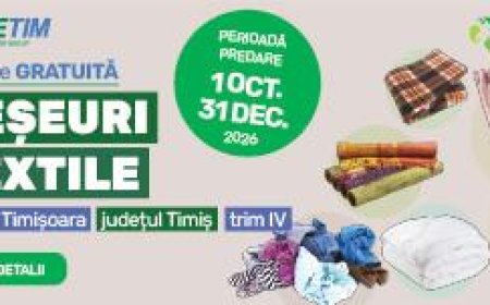 ADID Timiș colectează deșeurile textile