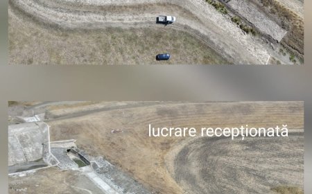 Lucrări finalizate la acumularea Moravița