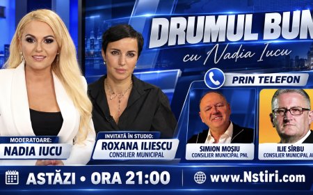 🔵 DRUMUL BUN CU NADIA IUCU – ÎN ACEASTĂ SEARĂ, DE LA ORA 21:00!