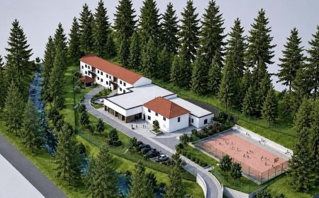 Modernizare a taberei de copii de la Nădrag