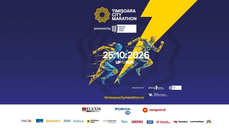 Ultimele zile de înscriere la Timișoara City Marathon 2026 powered by UPT