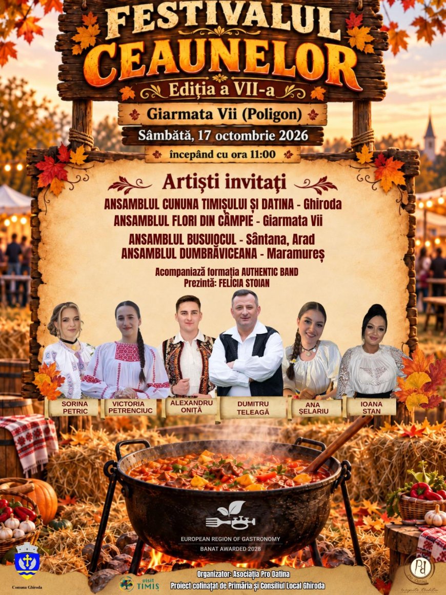 Festivalul ceaunelor revine la Ghiroda